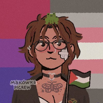 (Bi/Demigirl/🇪🇬/she+her)
Introverted city girl who's a big weeb. Multifandoms and Loves Toonsite(MoonsyToonsy) with all my heart.