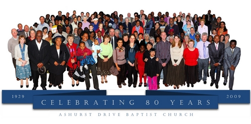 Ashurst Drive Baptist Church in Gants Hill, Ilford. Accepting, Developing, Belonging in Christ.