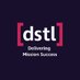Dstl (@dstlmod) Twitter profile photo Dstl (@dstlmod) Twitter profile photo