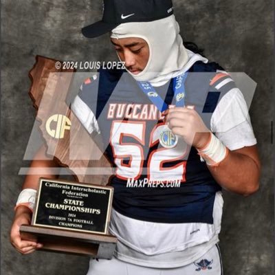 Balboa high school 3.0 gpa 6’1/225 d-line-o-line/#student athlete /1x🏆state-champ 1x city champ🏆/1x regional 🏆class of 2027