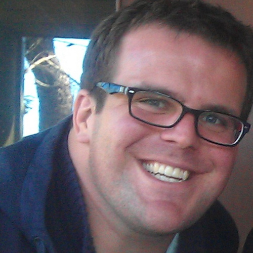 TomGlyde's profile picture. a human. unfortunately he can never be a dinosaur.