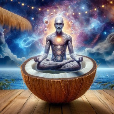 EnlightenedCoco's profile picture. Coconut | Enlightened | Cosmic | Deep thought | Parody