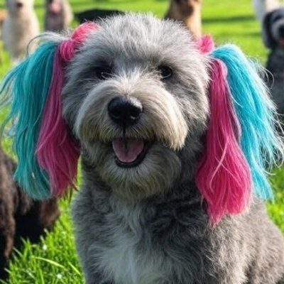 Woof! The Bitch and Friends.
Hairy, with nice breath.
I love treats!
If you are part of any animal charity, let me know, and I'll give you a bark out! Woof!
