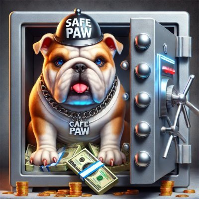 safepawcrypto's profile picture. SafePaws is a community-driven meme coin built on the Solana blockchain, designed to combine the fun and engaging appeal of meme coins with a strong commitment