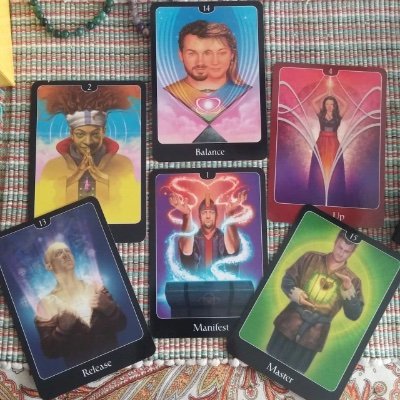 It's a crazy world but we're all trying to live in love..also tarot card reader.