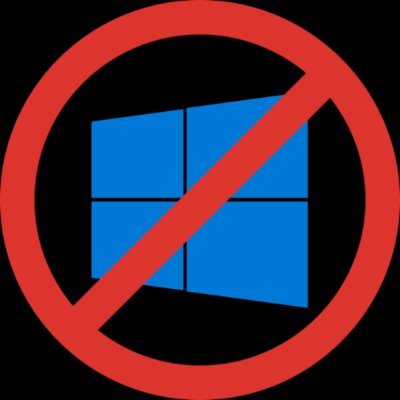 shitdows's profile picture. professional windows hater | switch to linux ffs | main acc: @just_winstuff