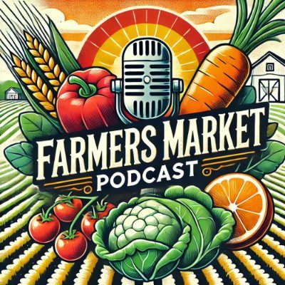 The Farmers Market Podcast is your go-to source for all things local, fresh, and sustainable. Each episode dives into the stories behind farmers and vendors.