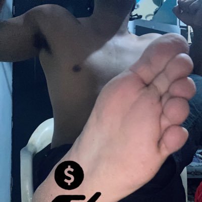 Pick up your drool and start serving sniffing my feet