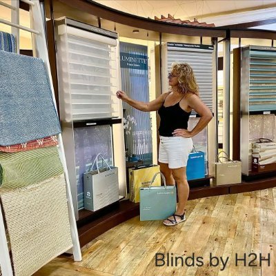 Blinds by H2H is your local expert for high-quality window treatments. We offer a wide selection of blinds, shades, shutters, and draperies to enhance the beaut