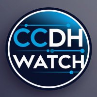 CCDHWatch (@ccdhwatch) 's Twitter Profile Photo CCDHWatch (@ccdhwatch) 's Twitter Profile Photo