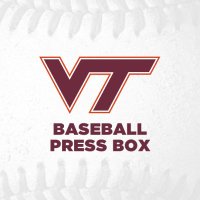 Virginia Tech Baseball Press Box (@vtbasepressbx) 's Twitter Profile Photo Virginia Tech Baseball Press Box (@vtbasepressbx) 's Twitter Profile Photo