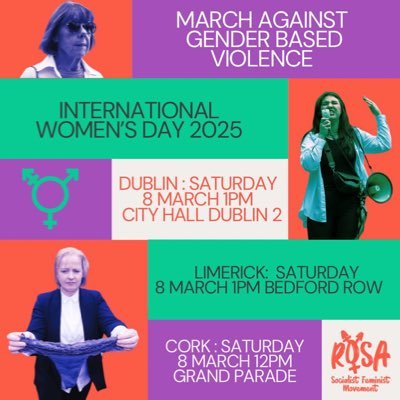 #socialistfeminism #solidarity #endgenderviolence #niunamenas Insta: @rosa_socfem_ie Email: RosaSocialistFeminism@gmail.com https://t.co/J2oChgYDz0