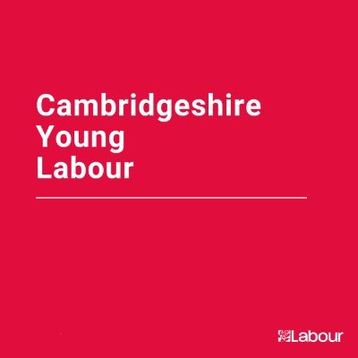The Young Labour branch for Cambridgeshire. Help us defend our Councillors, MPs and Mayor.