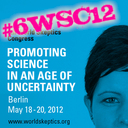 6wsc12's profile picture. 6th World Skeptics Congress 2012, May 18-20 in Berlin, Germany. #6WSC12 Follow @GWUP to stay in touch with the German skeptics.
