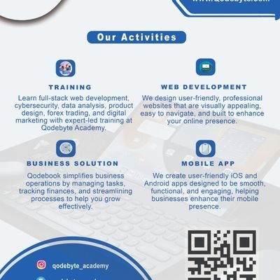 qodebyteacademy's profile picture. Empowering the future with innovative tech solutions. 🚀 #Tech #Innovation #Future