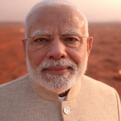 ModiOnMars's profile picture. Hi, I’m NaMo from the future. I am the prime minister of India on Mars..
