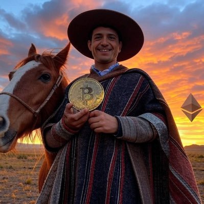 Cryptogaucho1's profile picture. Entusiasta Crypto de las llanuras / Crypto Enthusiast from the meadows. Not financial advice, just ideas to share!