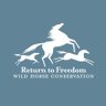 ReturnToFreedom's profile picture. Dedicated to protecting the freedom, diversity and habitat of wild horses and burros through sanctuary, education, advocacy and conservation.
