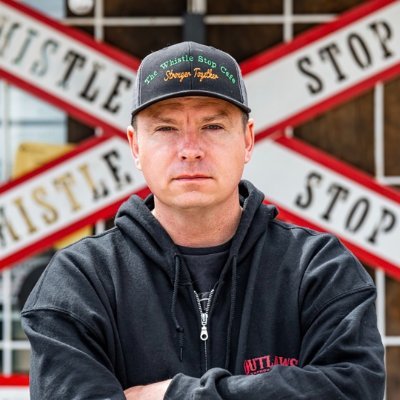 Albertan. Burger Flipper. Government eye-poker. Owner- Whistle Stop Cafe