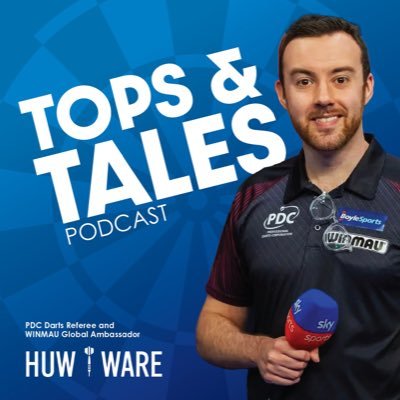 The Tops and Tales Podcast brought to you by professional darts referee Huw Ware! Proudly sponsored by Pluto TV!