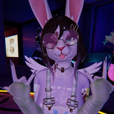 Heyo im Aaxim! Im a Cozy Bunny Vtuber! Let’s support each other! | Demigirl She/They | DM OFF