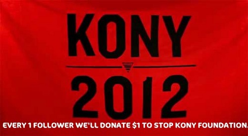 MoneyToStopKony's profile picture. WITH EVERY 1 FOLLOWER WE GET, WE WILL DONATE $1 TO THE STOP KONY FOUNDATION.HELP MAKE A CHANGE.