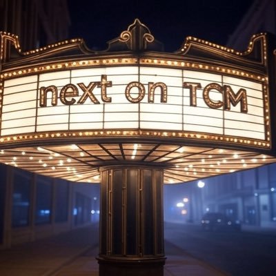 I'm not affiliated with TCM. The account will post what's coming up next on the channel. I'm just here to help plan your next film night. #TCM