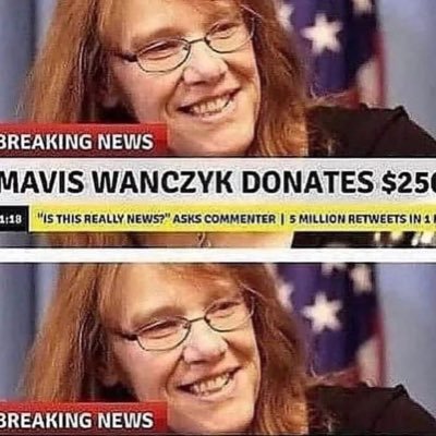 I am Mavis L wanczyk, I won a lottery of huge amount $759million so I’m willing to give out $30,000 to my first 500 followers on here just dm “MAVIS I FOLLOWED“