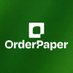OrderPaper (@orderpaper) Twitter profile photo OrderPaper (@orderpaper) Twitter profile photo
