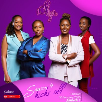 IshyaRw's profile picture. Ikiganiro kiyobowe n'abagore 4 bafite ibitekerezo bitandukanye ku ngingo nyinshi. Ni Aissa, Michèle, Cyuzuzo na Christella  ( contact us : ishyashow@gmail.com)