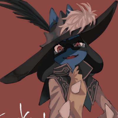 Trans Lucario Vtuber https://t.co/yMdxk79WCP LGBTQIA+ Tarkov Lucario streamer, member of The Darp Legion and Aura Alliance! she/her