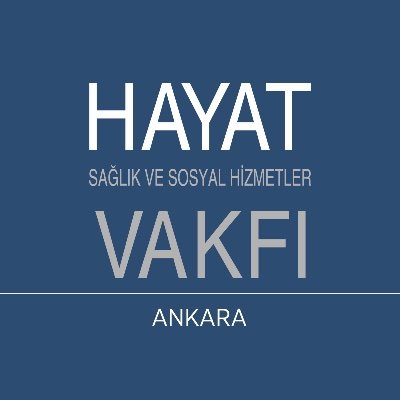 hsvankara's profile picture. Hayat Sağlık ve Sosyal Hizmetler Vakfı
Ankara Şubesi
ankara@hayatvakfi.org.tr