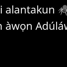 kooselomin's profile picture. Fun èmi, ìwọ ati àwọn Adúláwọ̀ gbogbo. EJEKA S'ỌRỌ. Sociology. Social Policy. Welfare.