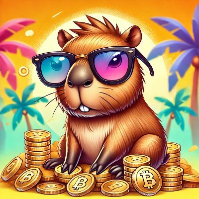 capycoinmoon's profile picture. 🚀 $CAPY – The Chillest Coin on the Blockchain! 🦫💰
The first capybara-powered crypto taking over the internet. No stress, just vibes. 🌿💸