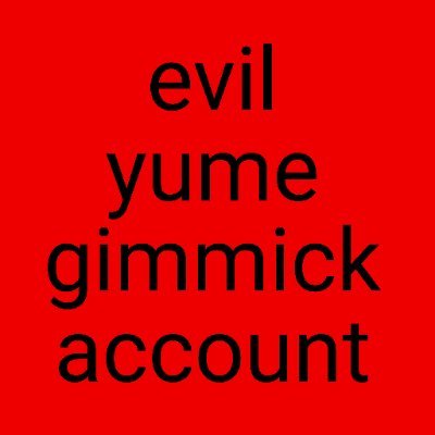 EVIL yume gimmick account where i post EVIL yume gimmicks
-
mod 🔥🪰 aka connie but call me doctor .
she/her
submissions open