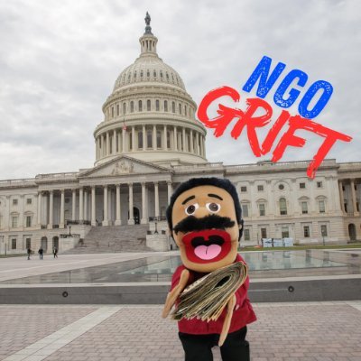 NGOgrift's profile picture. Exposing The Grift By Government Officials 🏦, Lobbyists 🪙 & NGOs 🚮! We are the official account of the GoST (Government Sanctioned Theft) Busters 🏛️👻🚫 !!