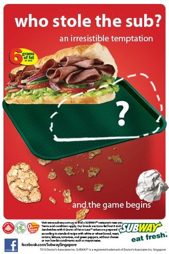 missingSub's profile picture. Who stole one of the Buddy meal's Sub? Get the latest clues and updates here!