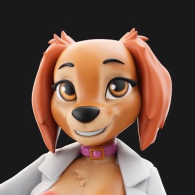 3D 🔞 printing furry ( Charters mascot name Libi the 3D printer / mad scientist )