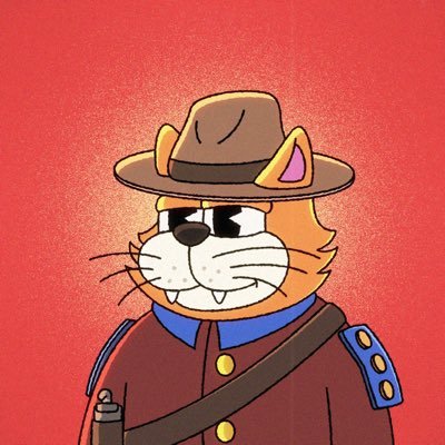 Meownties are the cat cops of the Metaverse. Hunt down bounties and become a Meowndalorian. First minted May 2021. Discord : https://t.co/oXG8AwwIW8