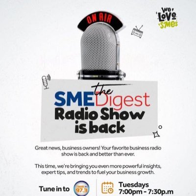 SME_Digest's profile picture. Let’s discuss Business and how to grow it. Platform for micro, small & Medium size businesses.