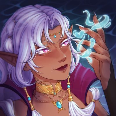 Your Starborn Siren Empress 🧜🏽♀️✨| Unromancable💚 | 🎨:@Arondyte |⚙️:@kumoginkato