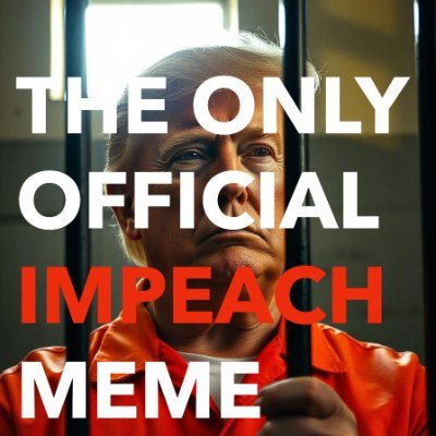 ImpeachMeme's profile picture. Democrats frustrated with elites who have no plan to resist Trump. The IMPEACH token is symbolic of our mission to return the Democrat Party to We The People.