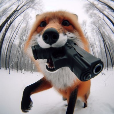 fox_with_gun's profile picture. pew pew! 

i like guitar and bmx, 
and i play minecraft. 
thats it.