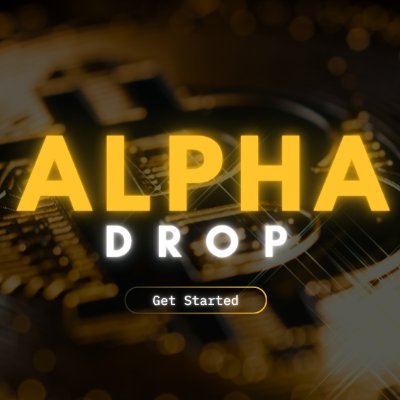 AIphaDrop's profile picture. 💡Researching high-potential crypto projects.
🔥Bringing you the latest trends & insights.