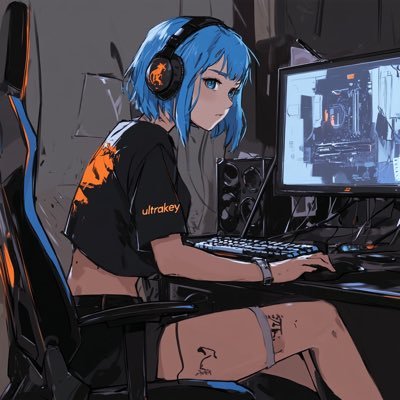 Hi I’m ultrakey! (official VEVO) and I play a lot of Tracer in Overwatch. 26 - AUS - She/Her