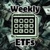 Weekly ETFs (@weeklyetfs) Twitter profile photo Weekly ETFs (@weeklyetfs) Twitter profile photo