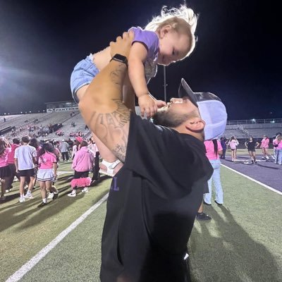 Stevie James dad #girldad Offensive Coordinator/Recruiting Coordinator Groveton High School