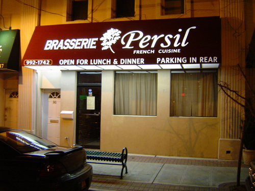 Welcome to Brasserie Persil where we serve the freshest and finest french 
cuisine in New York. Our restaurant offers a comfortable dining 
environment.