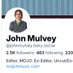 John Mulvey (@johnrmulvey) Twitter profile photo John Mulvey (@johnrmulvey) Twitter profile photo