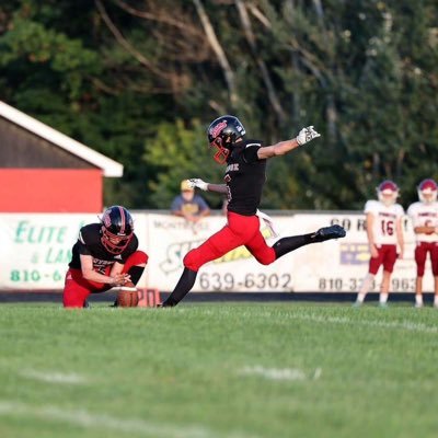 gross17009's profile picture. Height 5’11|| BW: 160bs|| C/O 2026|| GPA:3.86|| Montrose MI || Position: K/P.|| phone: 810-515-0446. email:grossconnor7@gmail.com